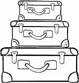 Suitcases Suitcase Koffer Maletas Colorare Valigie Maleta Disegni Ausmalbilder Colorir Supercoloring Valigia Viaje Malas Malvorlage Counseling Schuhe Bambini Offener Clipartbest sketch template