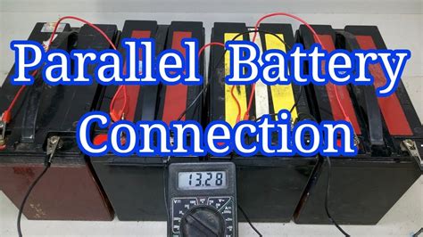 wiring batteries  parallel danger