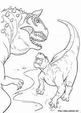 Coloring Pages Io Carnotaurus Slither Dinossauro Pintar Colorir Colorear Template Dinosaurio Dinossauros Desenhos Desenho Disney sketch template
