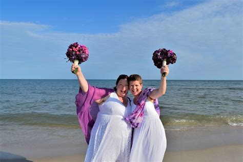 same sex wedding ceremony officiant st george island florida archives a beautiful wedding in