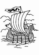 Drakkar Coloring Viking Edupics Ship Pages Sheets Vikings Large Boat Print Kids Drawing sketch template