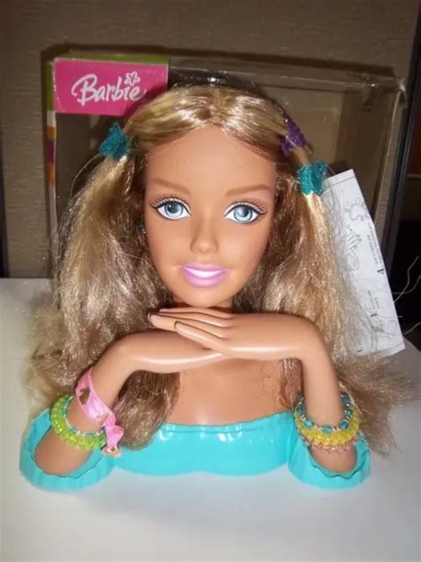 barbie styling head primp polish color change nails
