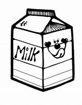 Milk Coloring Carton Colouring Pages Clipart Printable Box Cartoon Juice Template Drawing Draw Puppy Kids Clip Color Cookies Cliparts Sheets sketch template