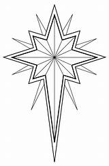Bethlehem Star Drawing Belen Getdrawings sketch template