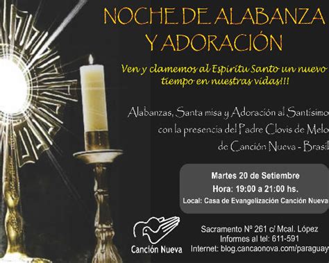 Noche De Alabanza Y Adoración En Canción Nueva Paraguay