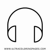 Headphones Beats sketch template