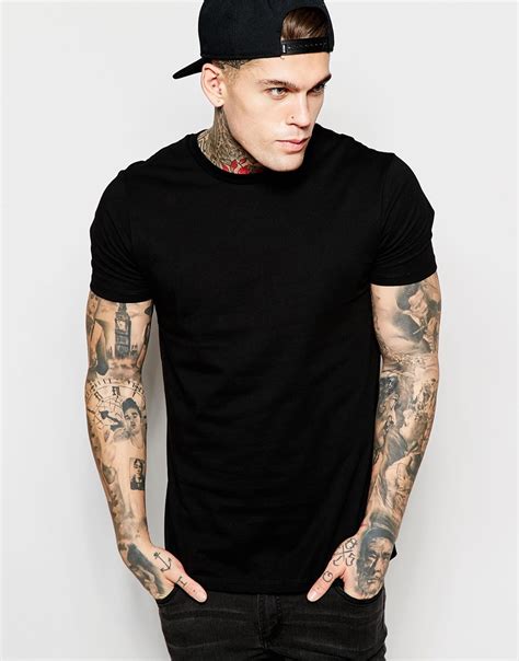 Lyst Asos T Shirt With Good Vibes Back Print In Black In