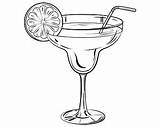 Cocktail Margaritas Webstockreview Alcohol sketch template