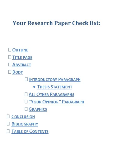 parts  research paper definition  guidelines