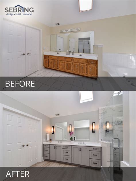 Sarah And Ray’s Master Bathroom Before And After Pictures Home Remodeling