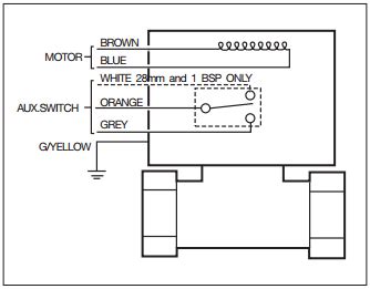 find  wiring diagram    motorised valve
