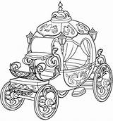 Carriage Cinderella Coloring Pages Pumpkin Coach Fairy Tale Drawing Princess Sheet Vector Colouring Disney Color Dazdraperma Beautiful Getcolorings Godmother Amp sketch template