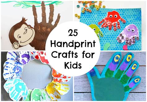 simple handprint crafts  kids