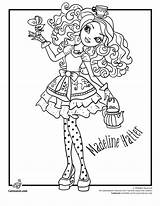 Madeline Hatter Kidsworksheetfun sketch template