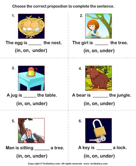 related image preposition worksheets preposition worksheets