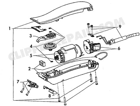 wahl clipper parts diagram wiring diagram pictures