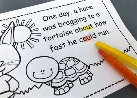 tortoise   hare reader  activities  barefoot teacher