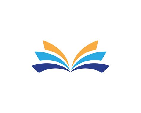 book reading logo  symbols template icons  vector art  vecteezy