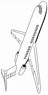 Flugzeug Vliegtuig sketch template