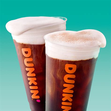 story  cold brew  sweet cold foam dunkin