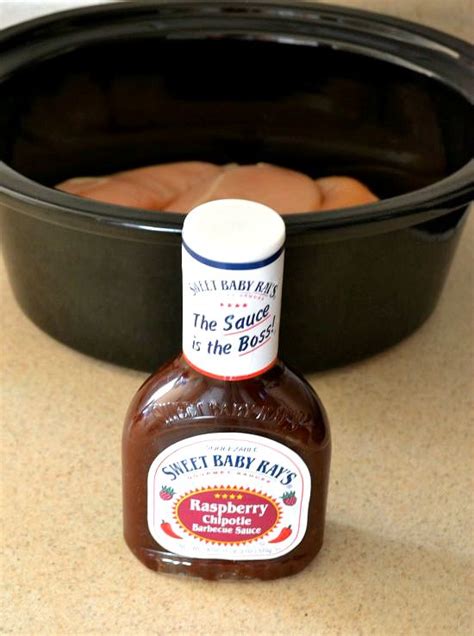 crock pot raspberry chipotle pulled chicken ingredients honey bbq