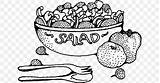 Malvorlagen Obst Lettuce Salat Fruits Taco Malbuch Template sketch template