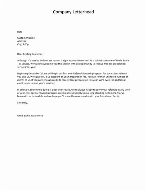 real estate referral letter examples  kids  printable