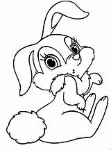 Coloring Pages Thumper Bunny Rabbit Easter Printable Colouring Girl Bambi Cute Kids Baby Sisters Miss Sheets Kunjungi Bunnies Getcolorings Coloringpages sketch template