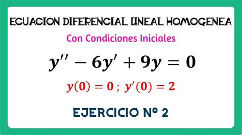 Ecuaciones Lineales Homogeneas Con Coeficientes Constantes Y My Xxx