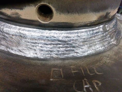 vessel head welds welding