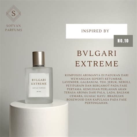 Jual Sofyan Parfums Bulgari Extreme Parfums Pria Parfum Refill Parfum