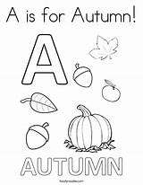 Coloring Autumn Pages Worksheets Fall Activities Noodle Twisty Books Print Twistynoodle Leaves Login Built California Usa Mini sketch template