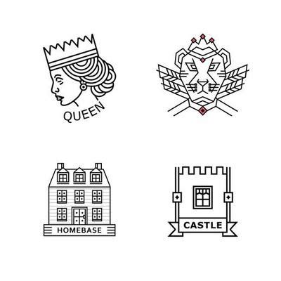 logo outline vector art icons  graphics