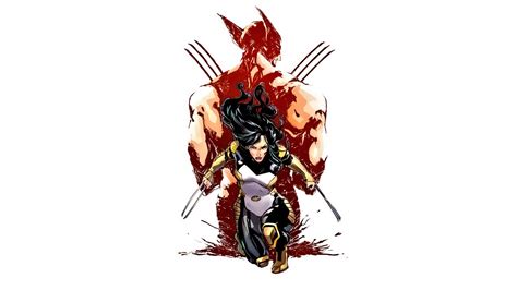 4587278 Laura Kinney X Men Comics Mutant Blades