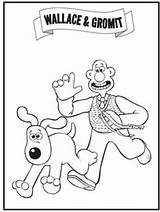 Gromit Wallace sketch template
