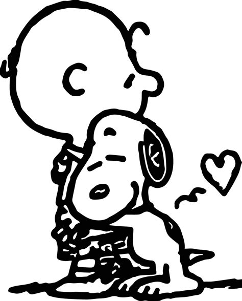 snoopy valentine coloring sheets coloring pages