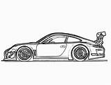 Porsche 911 Downloaden sketch template