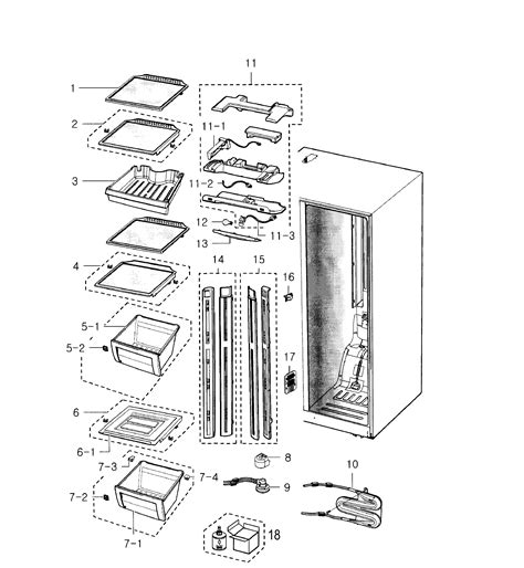 samsung refrigerator parts diagram food ideas