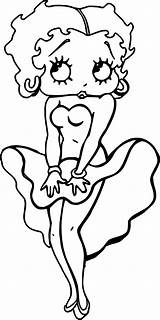 Betty Boop Coloring Pages Printable Christmas Book Color Print Wallpaper Getcolorings Amazing Wonderful Dual Awesome Screen Wallpapers Birijus sketch template