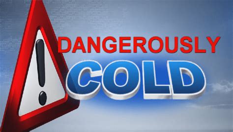 dangerously cold temperatures coming this weekend to northern missouri