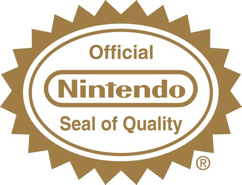 official nintendo seal  quality vector  nintendo source code gigaleak   meme