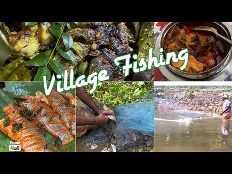 village fishingfishing  pond kerala fishing youtube