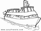 Boat Pages Coloring Ferry Drawing Kids Printable Speedboat Colouring Color Book Print Ship Boats Travel Kid Books Getdrawings Boas Choose sketch template