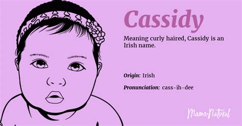 Cassidy Name Meaning Origin Popularity Girl Names Like Cassidy