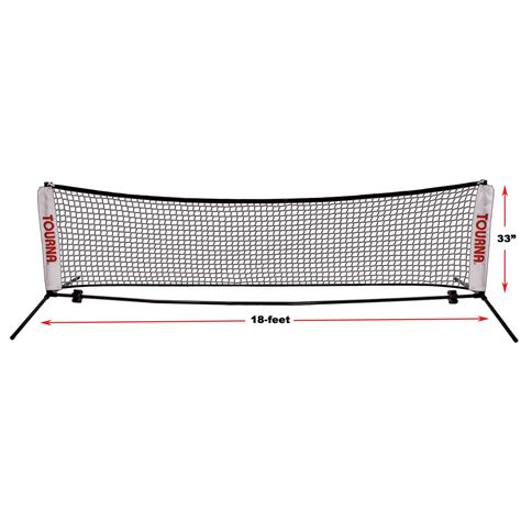 foot youth tennis net unique sports products