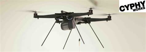 cyphy works tethering autonomy security  robustness differentiates  drone herd