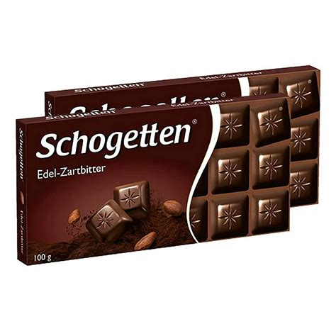 schogetten dark chocolate bar candy original german chocolate goz pack   walmart