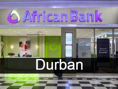 african bank  durban locations