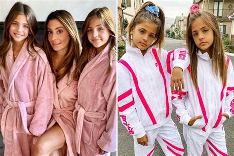 ‘most Beautiful Twins In The World’ Pose With Lookalike Mum In