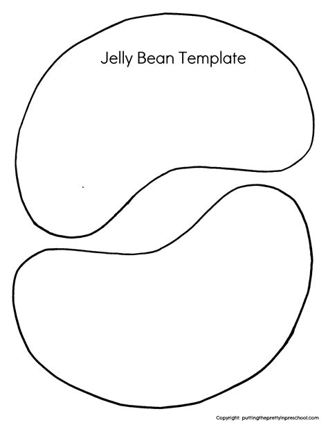 jelly bean template